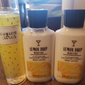Bath & body works lemon drop martini